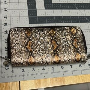 Stylish Gold and Black Women's Wallet/Clutch
